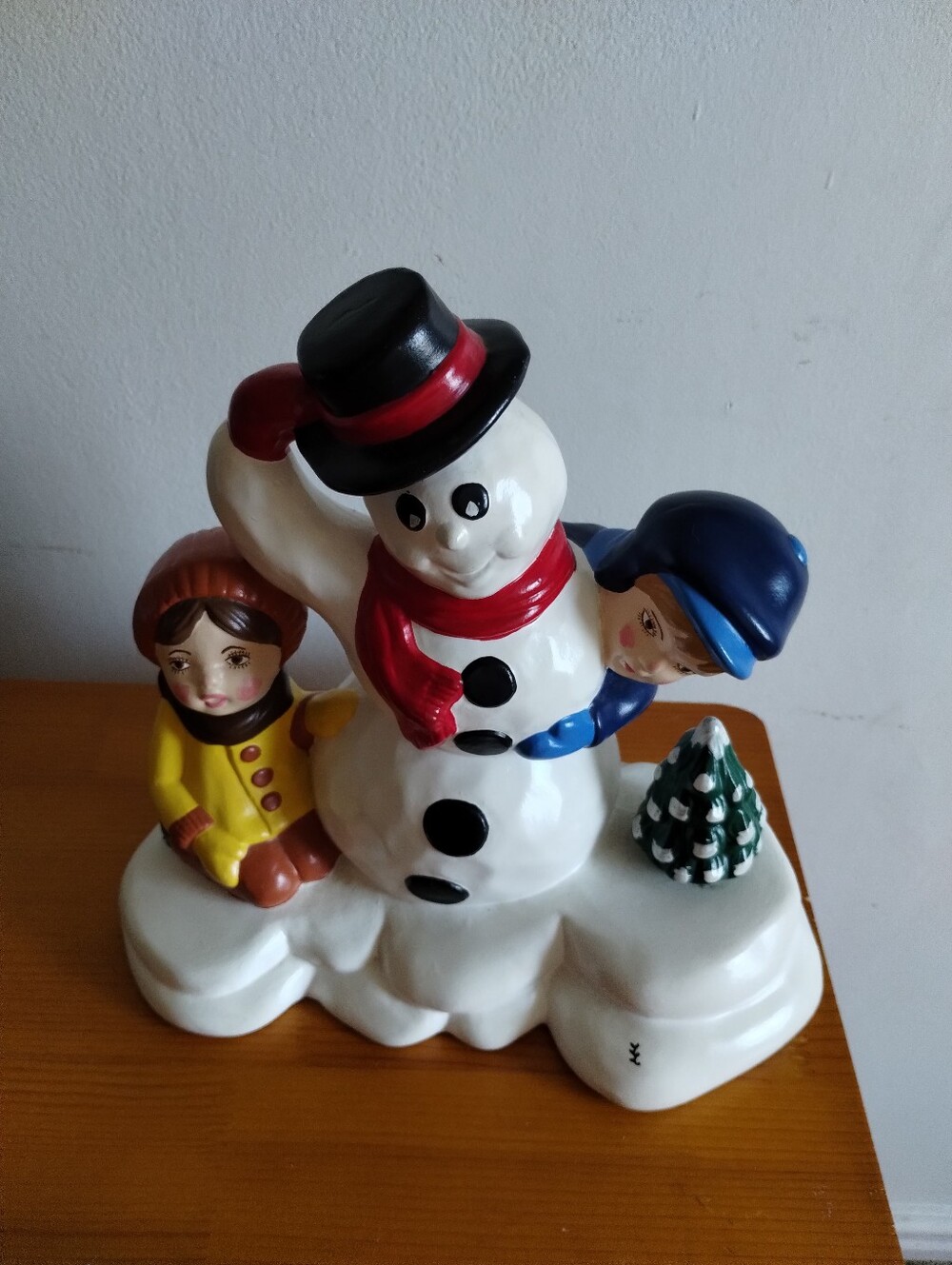 Vintage Snowman Figurines